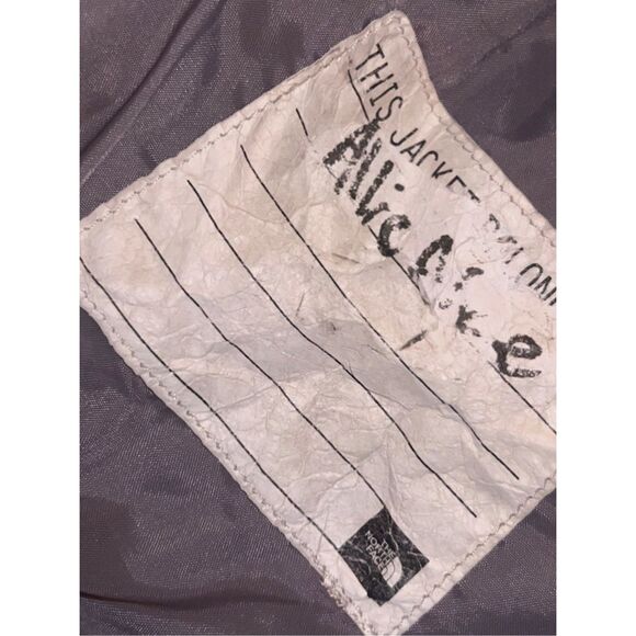 Youth The North Face 550 Fill Goose-down Puffer Coat Size Large 14/16 - Picture 4 of 9